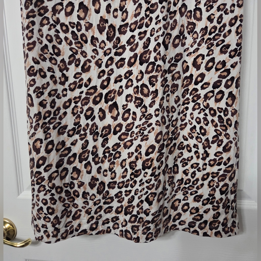 Soma Leopard V‑Neck Nightshirt Size XS - Picture 9 of 10